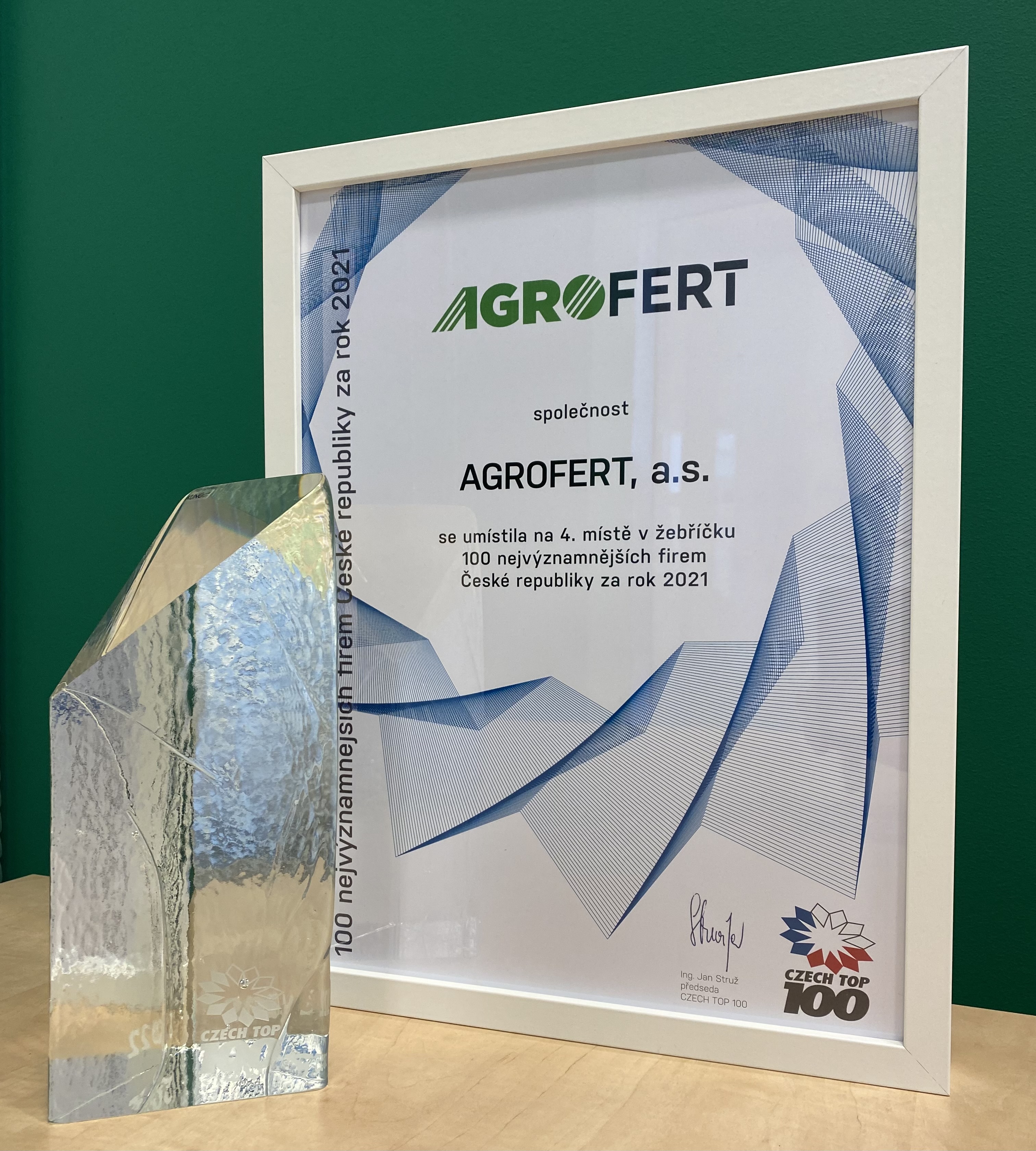 AGROFERT Czech TOP 100